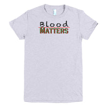 Load image into Gallery viewer, Black - Bloodline Matters  Slim Fit T 1