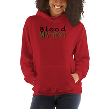 Load image into Gallery viewer, (Women) Black - Bloodline Matters Hoodie 1