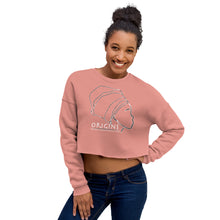 Load image into Gallery viewer, White - Crop Origins Sweatshirt