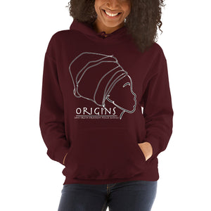 White - Origins Lady Hoodie 1