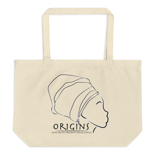 Origins Lady - Large Tote Bag