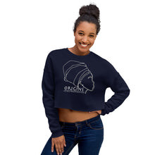 Load image into Gallery viewer, White - Crop Origins Sweatshirt