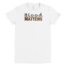 Load image into Gallery viewer, Black - Bloodline Matters  Slim Fit T 1