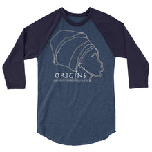 Load image into Gallery viewer, White - 3/4 sleeve Origins T 1