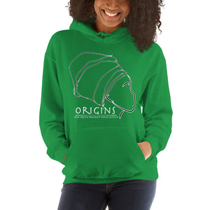 White - Origins Lady Hoodie 1