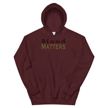 Load image into Gallery viewer, Black - Bloodline Matters Hoodie 1