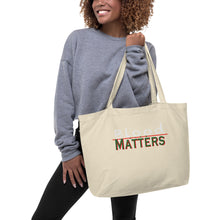 Load image into Gallery viewer, White - Bloodline Matters Large Tote Bag