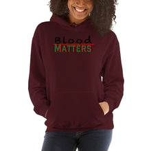 Load image into Gallery viewer, (Women) Black - Bloodline Matters Hoodie 1