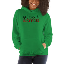 Load image into Gallery viewer, (Women) Black - Bloodline Matters Hoodie 1