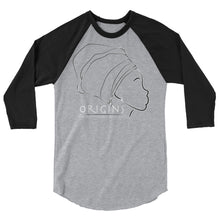 Load image into Gallery viewer, White - 3/4 sleeve Origins T 1