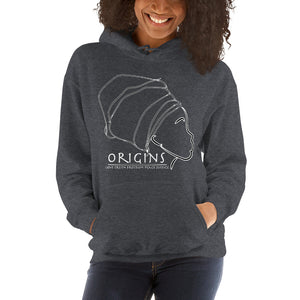 White - Origins Lady Hoodie 1