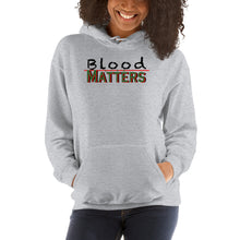 Load image into Gallery viewer, (Women) Black - Bloodline Matters Hoodie 1