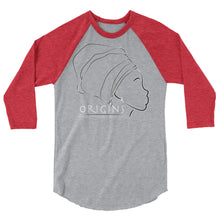 Load image into Gallery viewer, White - 3/4 sleeve Origins T 1