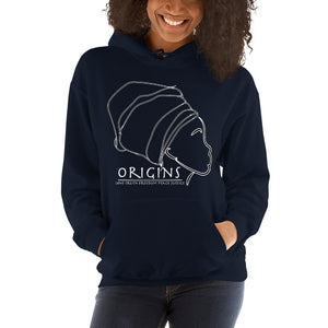 White - Origins Lady Hoodie 1