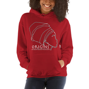 White - Origins Lady Hoodie 1